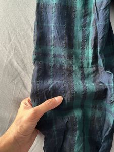 Cute plaid print dress with pocket