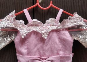 Dusty Rose Occasion Dress