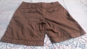 Short Jeans Brown Color