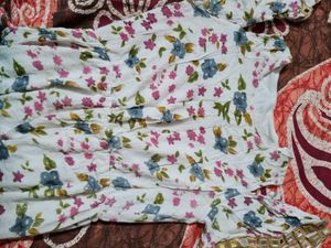 Floral Cold Shoulder Maxi Dress