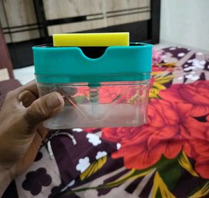 2-in-1 Soap Dispenser &amp; Sponge Holder(Combo 249/-)