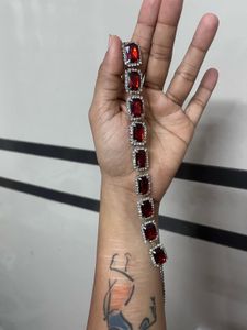 Red Jewel Neckset