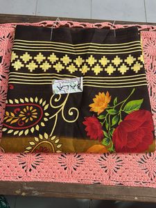 Floral Print Saree