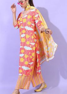 Floral Print Kurta Set