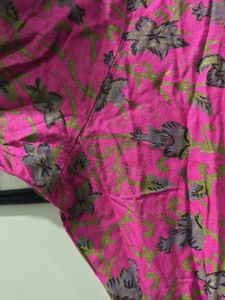 Purple Printed Womens Kurta