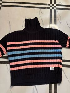 Zara Striped Knit Sweater