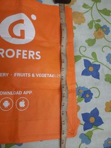 Orange Cloth Bags