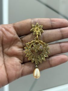 Elegant Gold-tone Drop Earrings