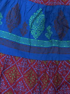 Tiered Ethnic Skirt