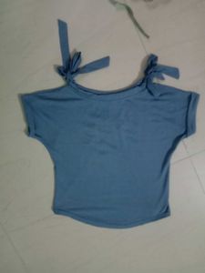 Cute Ballerina Tie-Shoulder Top