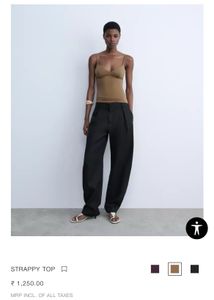 Zara Strapy Top