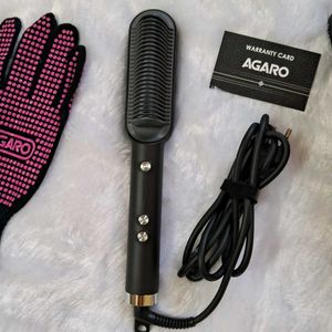 NEW - AGARO HAIR STRAIGHTENING COMB