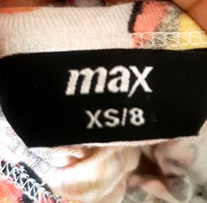 Floral Print 3/4 Sleeve Top