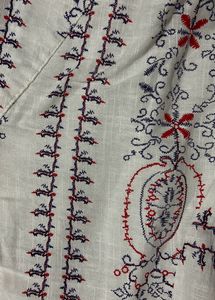 Women White Printed CropTop And Palazzo Set