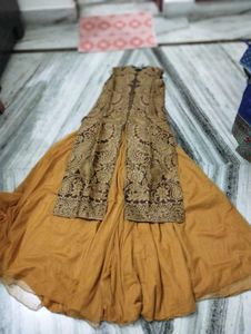 Elegant Kurta Set &amp; Sharara (Khadi Silk)