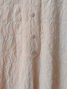 Chickenkari Kurta (Peach Colour, New)