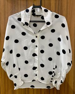 Women's Polka Dot Shirt