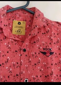 Boys &#39;Rock&#39; Long Sleeve Button-Down Shirt