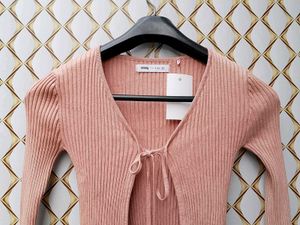 New With Tag Korean Cute Dori Peach Top