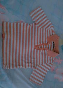 Striped Polo T-Shirt