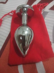 Anal Plug with Pink Jewel