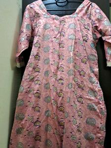Elegant Pink Kurta Set