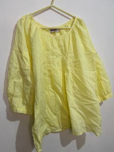 Lemon Yellow Blouse