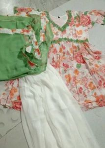 Floral Sharara Set