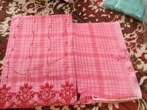 Pink Dress Material