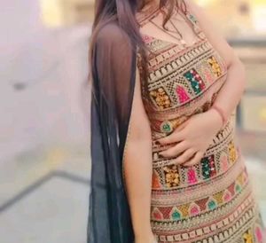 Embroidered Sleeveless Kurta Set