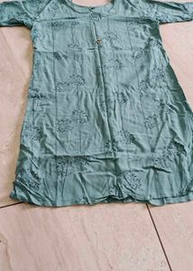 Floral Print Kurta