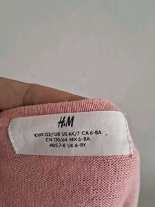H&amp;M Cotton Button Down Sweater For Girls