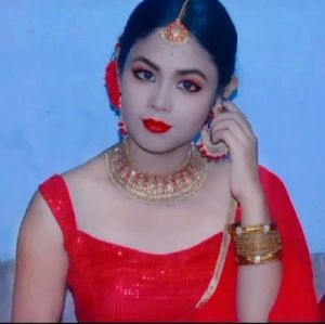 Red Saree With Blause  ❤️