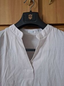 Pink Summer top, office, formal wear, solid colour