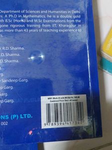 R.D. Sharma Class IX Mathematics Books