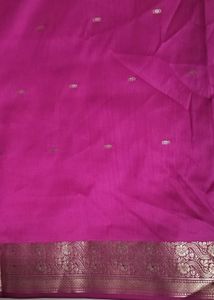 Beautiful Pink Silk Saree