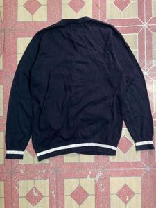 Blue Cardigan Sweater