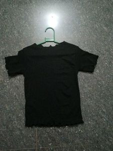 Black Basic Tee