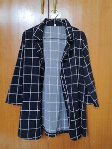 Black Over Shirt WITHOUT buttons