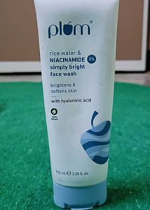 Plum Rice Water & Niacinamide Face Wash