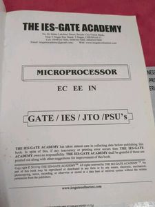 Gate Syllabus Books
