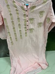New Pink Kurti Never Worn