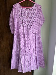 Elegant Lavender Kurta