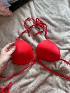 Red Thong Bikini Set - NEW