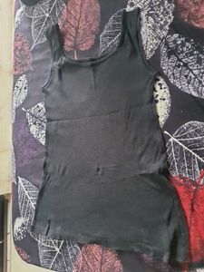 Blue and Black camisoles combo