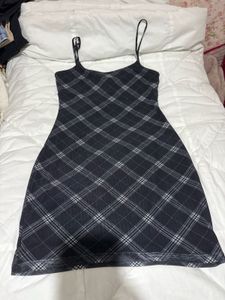 Plaid Slip Dress