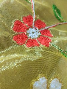 Brand New Organza Saree 10 Years