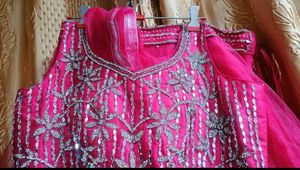 Rose Pink Beautiful Lehenga