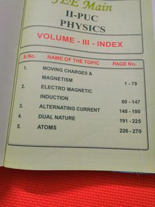 JEE MAINS PHYSICS (VOL-1,2,3, 4)CLASS 12TH