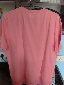 Pink Graphic Print T-Shirt